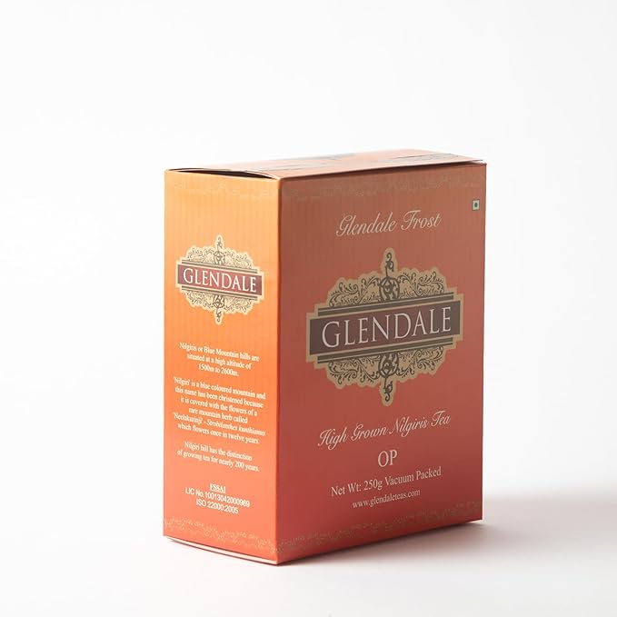 Glendale High Grown Nilgiri Tea OP 250g (Pack Of 1) Glendale Frost Single garden Fresh Tea - Image 3