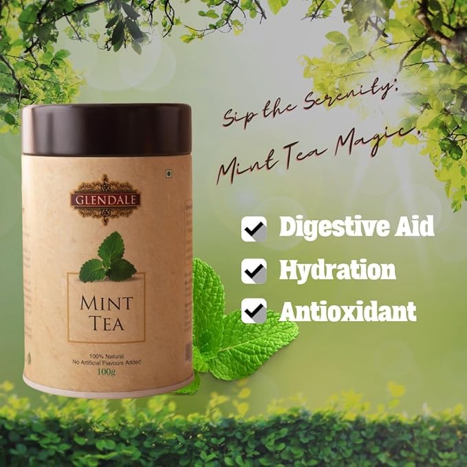 Glendale Mint Tea Tin 100g (Pack of 1) 150 Years Heritage - Image 5
