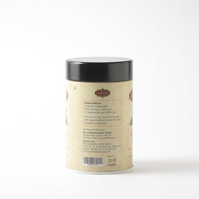 Glendale Mint Tea Tin 100g (Pack of 1) 150 Years Heritage - Image 3