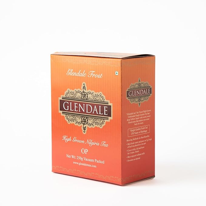 Glendale High Grown Nilgiri Tea OP 250g (Pack Of 1) Glendale Frost Single garden Fresh Tea - Image 4