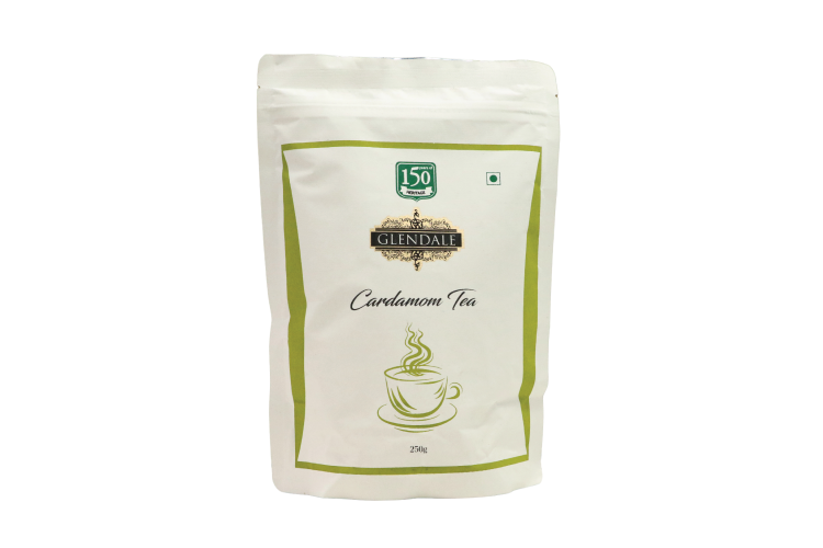 GLENDALE Cardamom Tea | 250 g | High Grown Nilgiri Single Garden Tea | 150 Years of Heritage