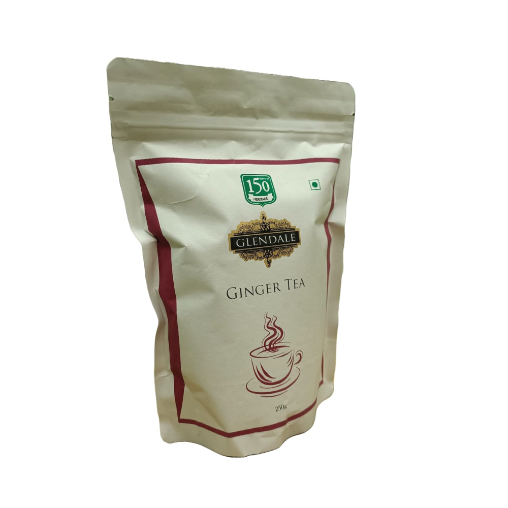 GLENDALE Ginger Tea | 250 g | Pack of 1 | Total 250 g | High Grown Nilgiri Tea | 150 Years of Heritage - Image 2