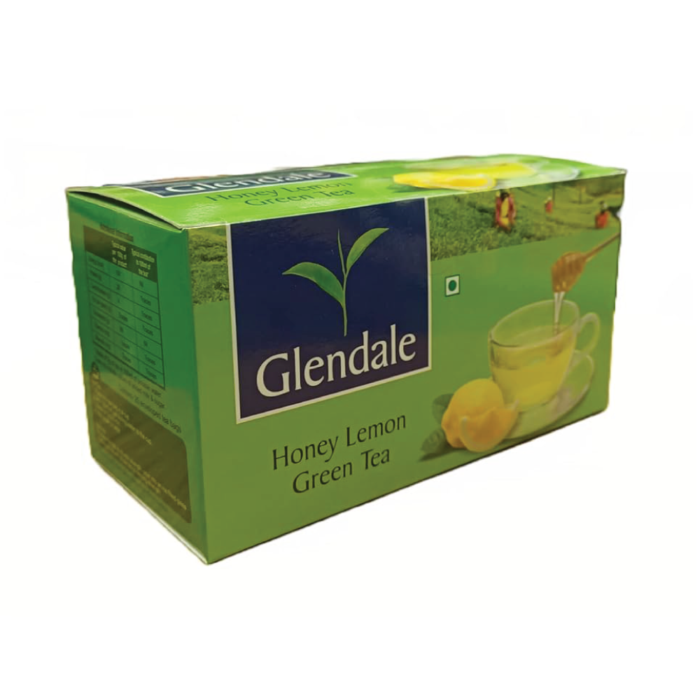 GLENDALE Honey Lemon Green Tea | 25 Enveloped Tea Bags | Pack of 1 | Total 25 Dip Tea Bags | High Grown Nilgiri Tea - Image 5
