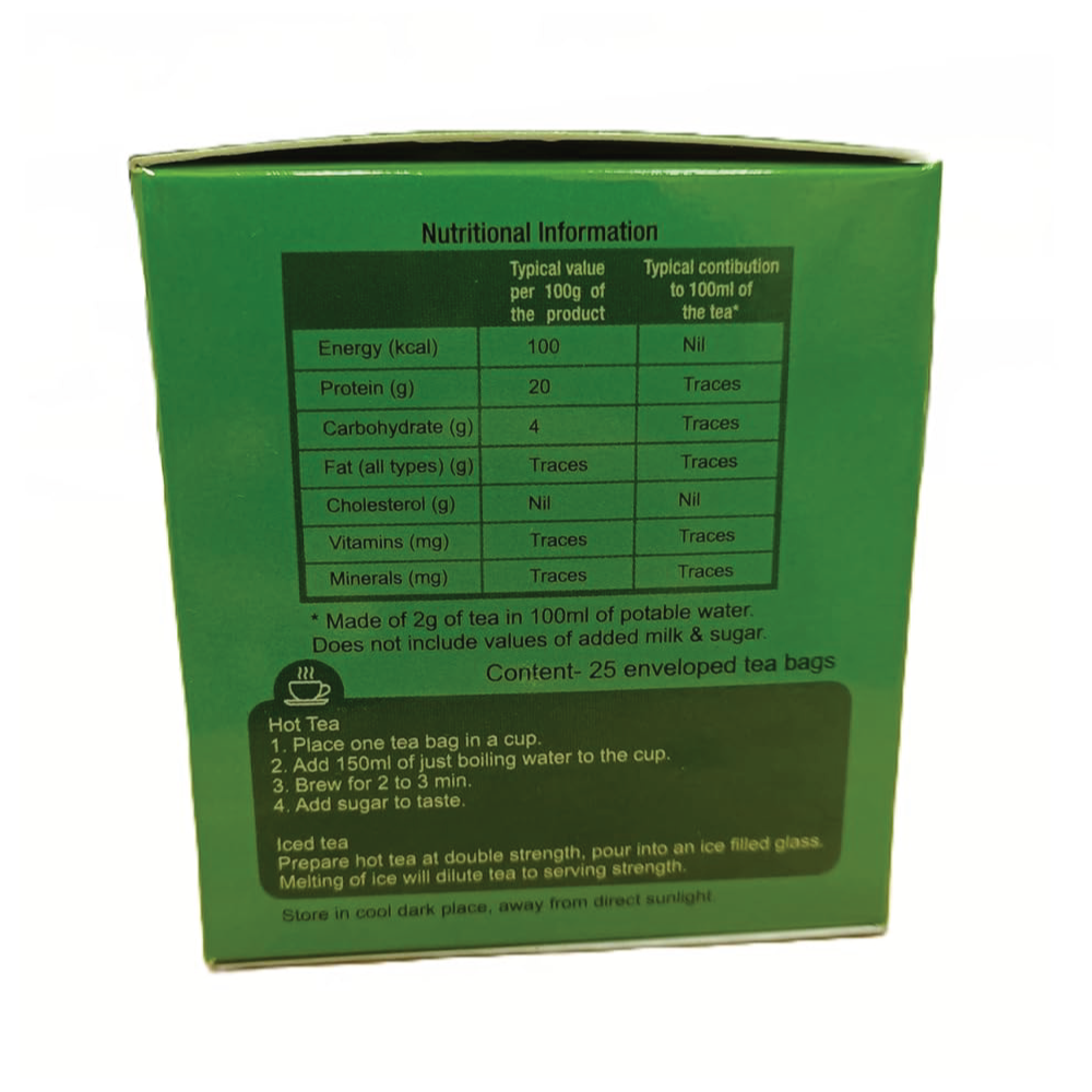 GLENDALE Honey Lemon Green Tea | 25 Enveloped Tea Bags | Pack of 1 | Total 25 Dip Tea Bags | High Grown Nilgiri Tea - Image 3
